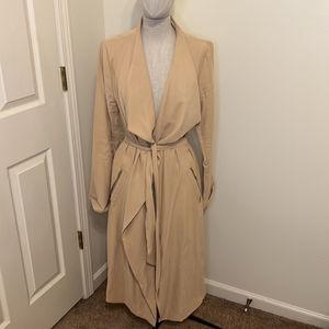 Express Tan lightweight coat. Size S Great Condition